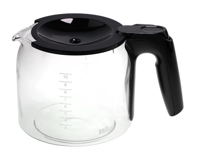 Braun 7313210644 Glaskanne für KF3120 PurEase Kaffeemaschine