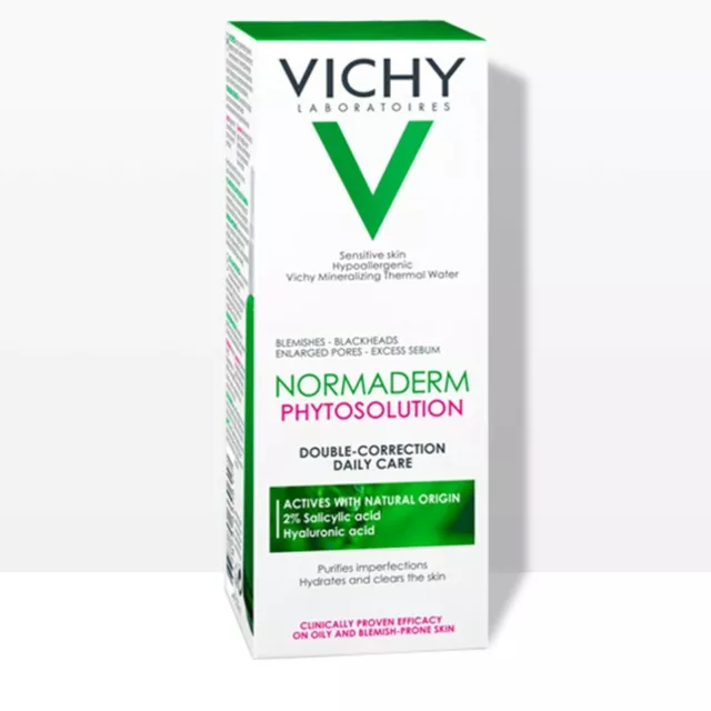 VICHY NORMADERM Anti Unreinheiten Pflege Phytosolution 50ml PZN 14333202