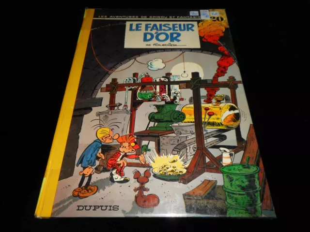 Fournier / Franquin : Spirou et Fantasio 20 : Le faiseur d'or EO Dupuis 1970