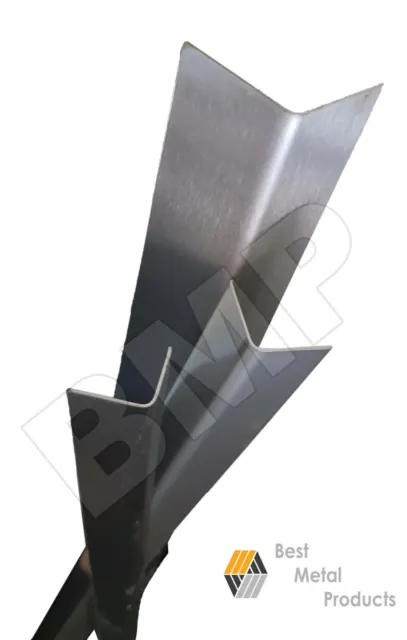 STAINLESS STEEL CORNER GUARD ANGLE KITCHEN NURSING 2x2x48" 20ga 304 0600124