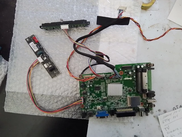 Carte Mère CV203L-A24 Pour TV Schaub Lorenz LD24-P52FHW - Pour Pièces, Hors Service