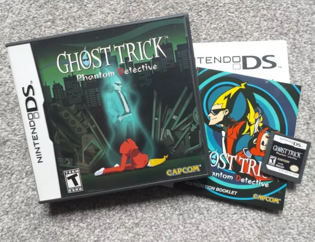 Ghost Trick: Phantom Detective - Nintendo DS - USA version - complete