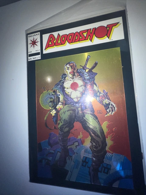 Bloodshot 1 Valiant Comics Chromium Cover 1994 NM