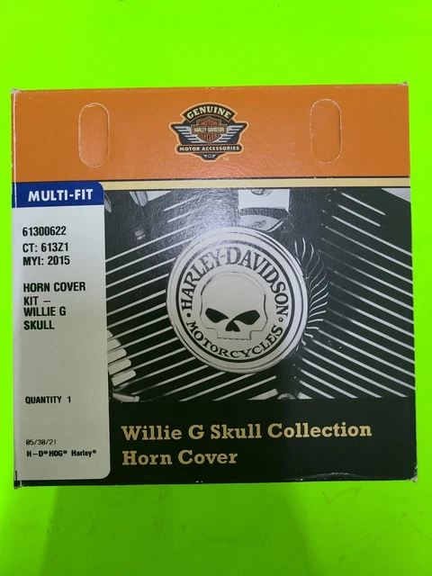 skull horn cover for harley davidson