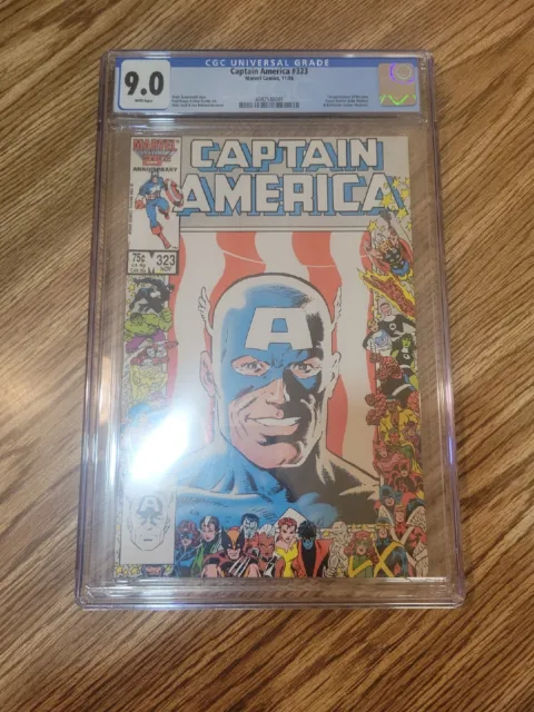 Captain America 323 CGC 9.0 1st Appearance John Walker Super Patriot