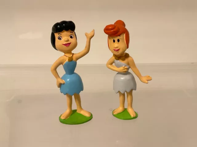 Flintstones Familie Feuerstein Artoys/ Yarto 1994 Set 2 x Figur Wilma + Betty