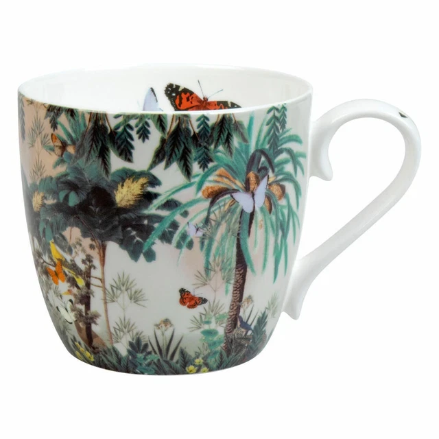 Tasse à Café Könitz 'Do You Actually Know' - Porcelaine 415 Ml - Motif Multicolore - Neuf Sous Emballage