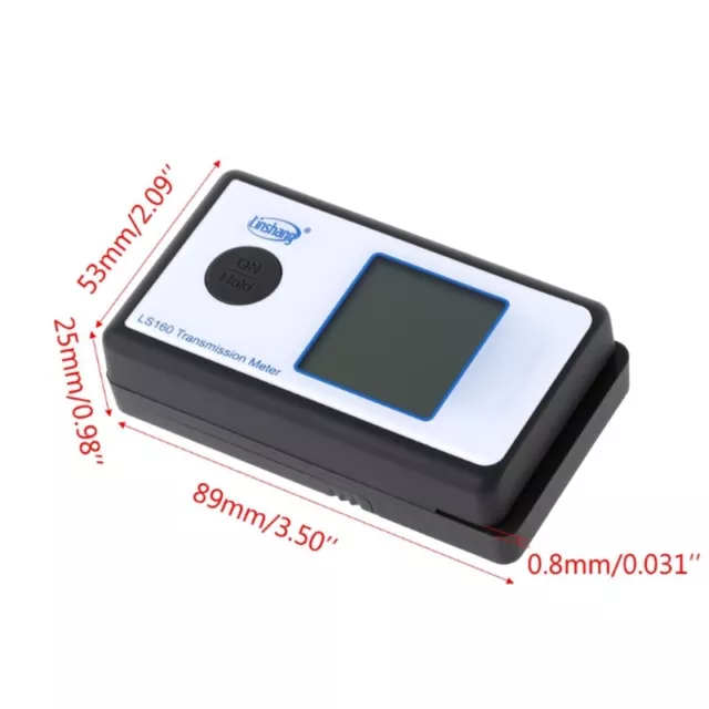 Solar Film Transmission Meter Window Tint Meter VLT UV IR Rejection Tester