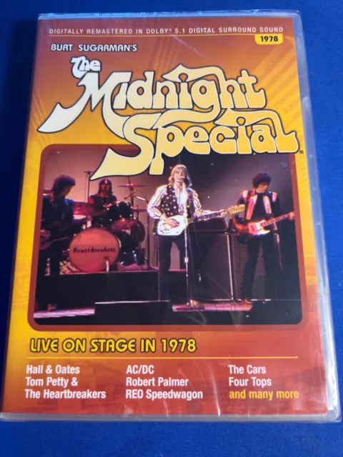 The Midnight Special Live-1978 (DVD) AC/DC / REO / Petty.……..BRAND NEW & SEALED!