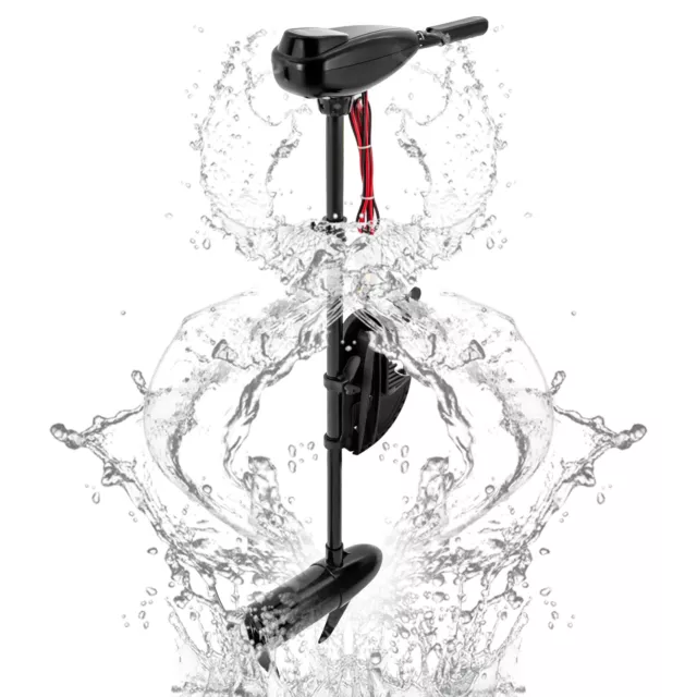 Outboard Inflatable / Fishing Boat Brush Engine 85LB 24V Electric Trolling Motor