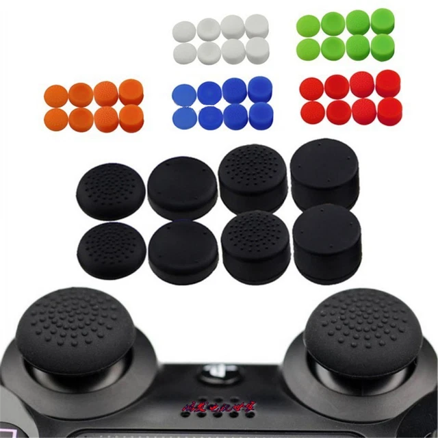 Lot De 4 Capuchons De Pouce Pour Manette PS5/4, Capuchons Analogiques