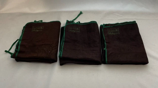 Easterling/Pacific Silvercloth Anti-Tarnish Flatware Storage Bags -Lot of 3 Bags