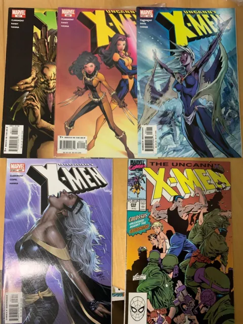 BUNDLE of 29 issues Uncanny X-MEN Vol 1 series : issues range from 259 to 527