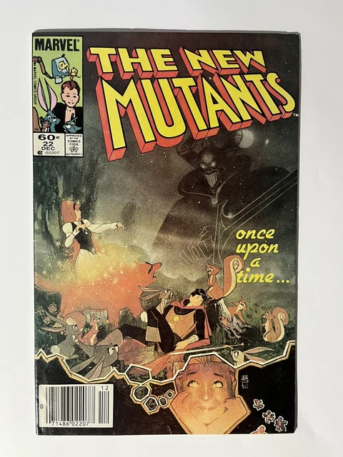 THE NEW MUTANTS - Vol 1 # 22 December  1984 Marvel Comics Comic Book X-men