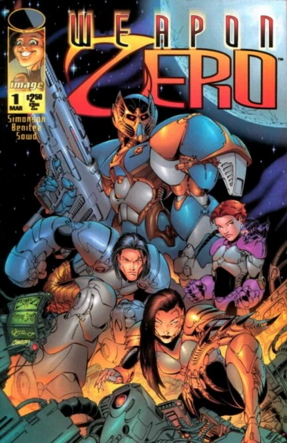 Weapon Zero #1 (1995-1997) Image Comics