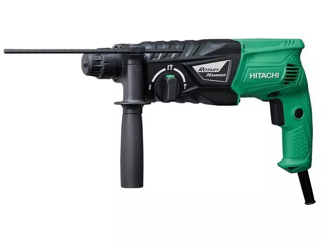 Hikoki DH24PX SDS Plus Rotary Hammer 730W 240V Carrying Case Depth Gauge