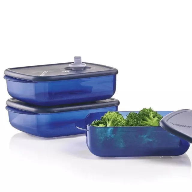 Tupperware VENT 'N SERVE MEDIUM SHALLOW SET