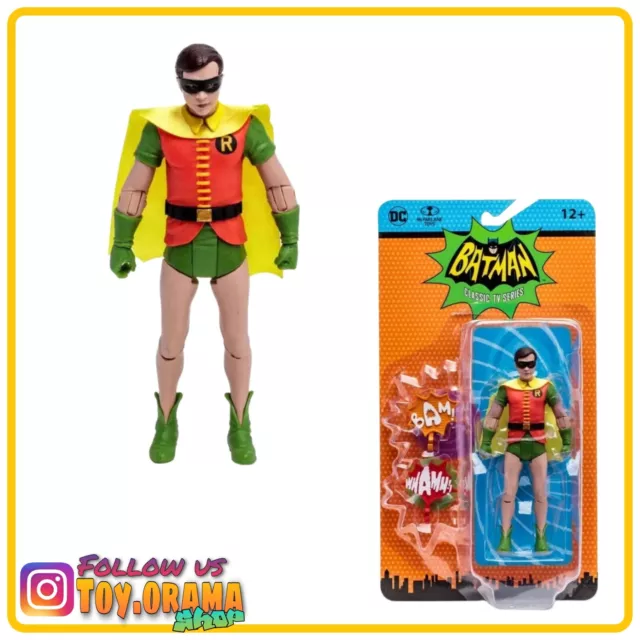 DC Retro: Batman 66 Robin (Classic TV Series) 15 cm Actionfigur McFarlane