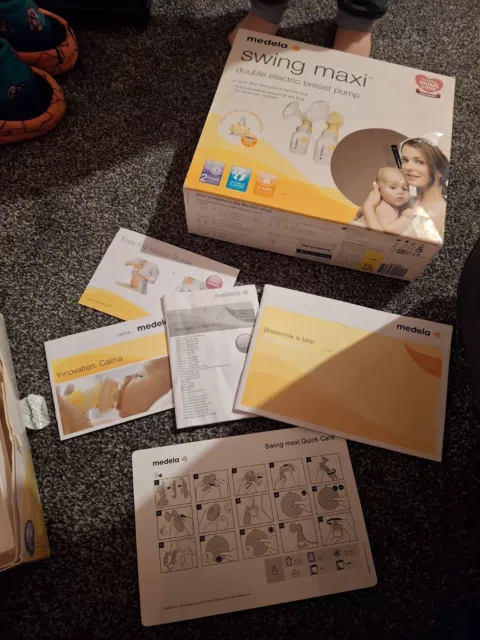 medela swing maxi double electric breast pump