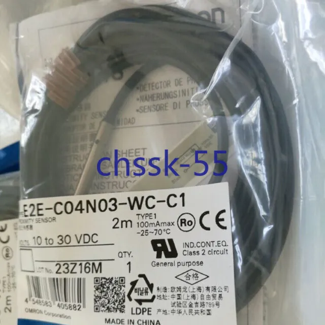 1pcs New For Omron E2E-C04N03-WC-C1 proximity switch