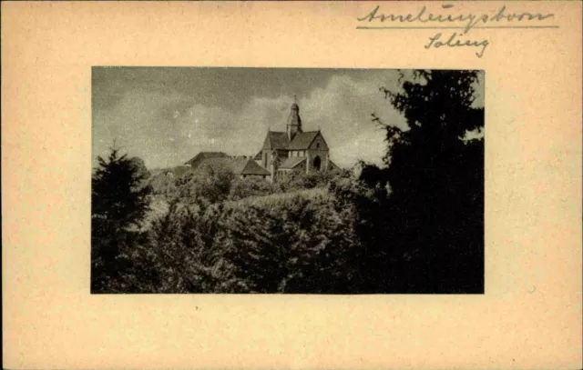 Heimatbeleg Kloster Amelungsborn Soling Unikat im Postkarten-Format ~1940