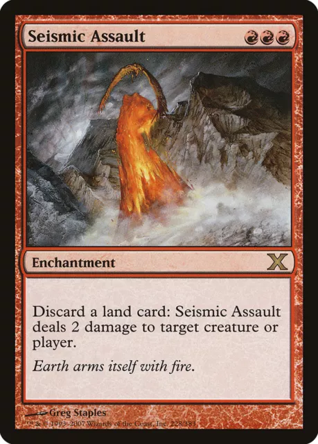 10E-228 - Seismic Assault - Magic - Assalto Sismico