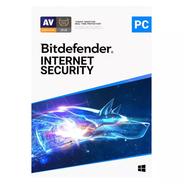 Bitdefender Internet Security 2024 - 1-6 devices 1-2-3 Years + Daily VPN