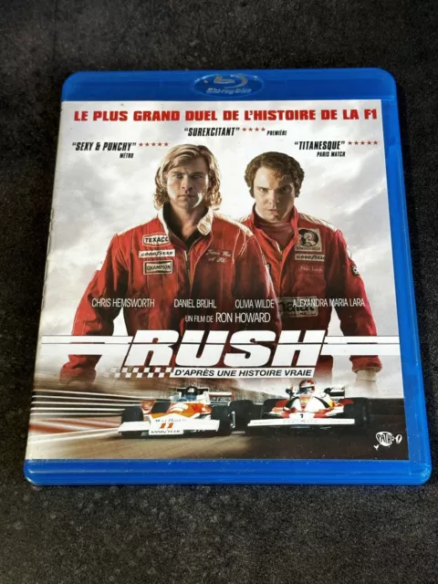 Rush Bluray Ron Howard Niki Lauda James Hunt Chris Hemsworth