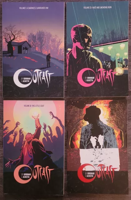 OUTCAST Volume 1-4 TPB Image Comics Trade Paperback Robert Kirkman 1 2 3 4