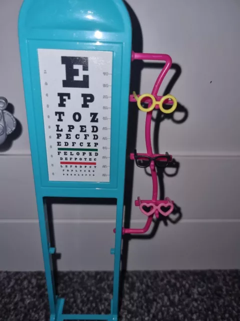 Barbie CAREERS I Can Be An Eye Doctor Playset (Doll Not Included) Opticians RARE 2