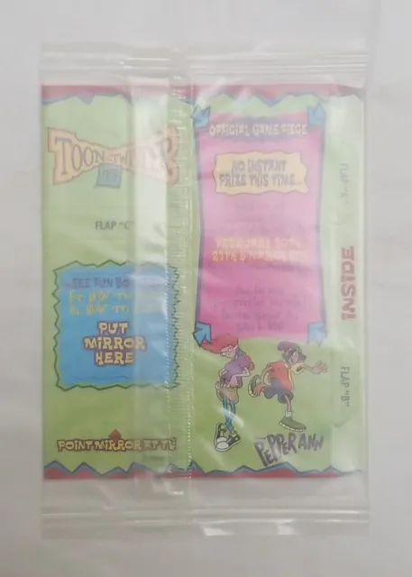 Post Cereal Alpha-Bits 2000 ABC Disney's One Saturday Morning ToonTwister TV GRN