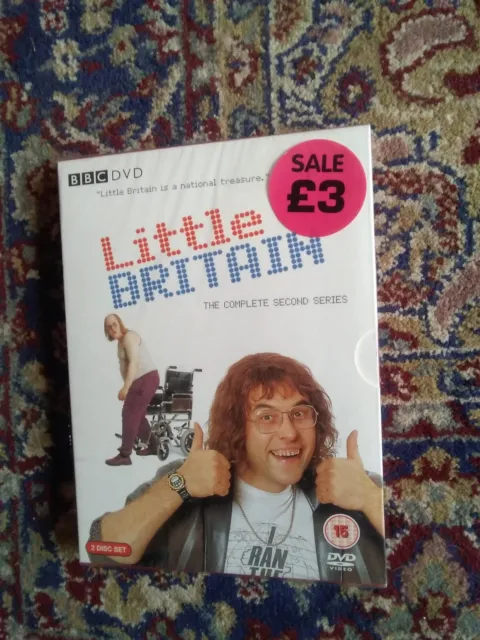 Little Britain The Complete Second Series Dvd,+Slip Cover, Brand New Sealed...