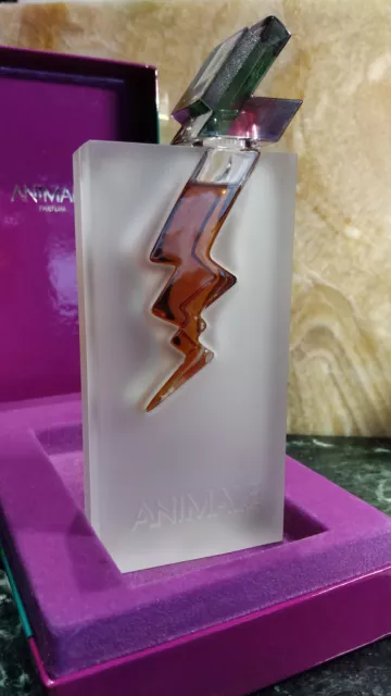Animale Perfume / Parfum 1.0 Oz. By Suzanne De Lyon Unique Solid Crystal Bottle