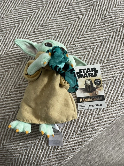 DISNEY STORE STAR Wars Mandalorian BABY YODA Grogu BLUE FROG Child ...