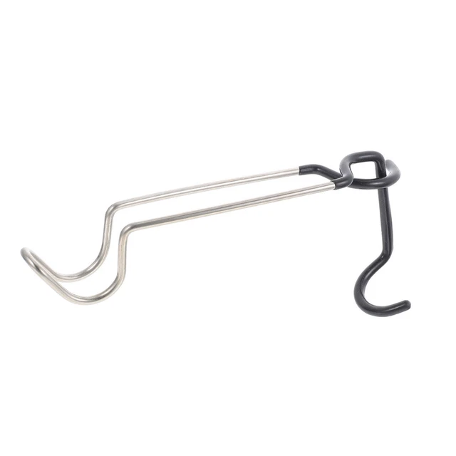 2 Crochets Pour Lampe De Camping Inox - Accroche Lanterne, Lampe à Tente, Poteau Ou Arbre, Extérieur Durable