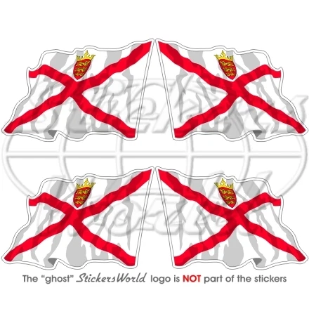 Autocollants Drapeau Belgique - Lot De 4 Stickers Vinyl 50 Mm - Résistants Aux Intempéries Pour Voiture, Casque, Vitre - 5