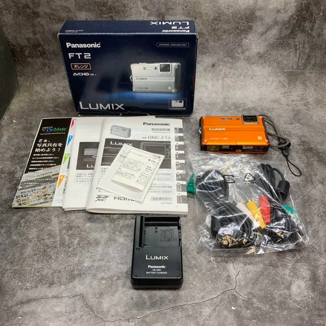 ☆動作OK Panasonic DMC-FT2 防水 オレンジ おまけ付き ☆動作OK Panasonic DMC-FT2 防水 オレンジ おまけ付き