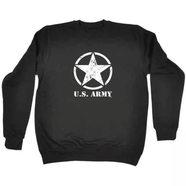 Us Army - Mens Womens Novelty Clothing Funny Top Sweatshirts Jumper Sweatshirt