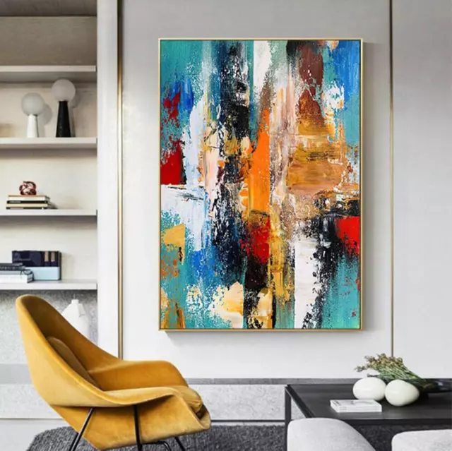 Large 100%Handpainted oil painting Abstract on Canvas Home wall Decor Modern Art