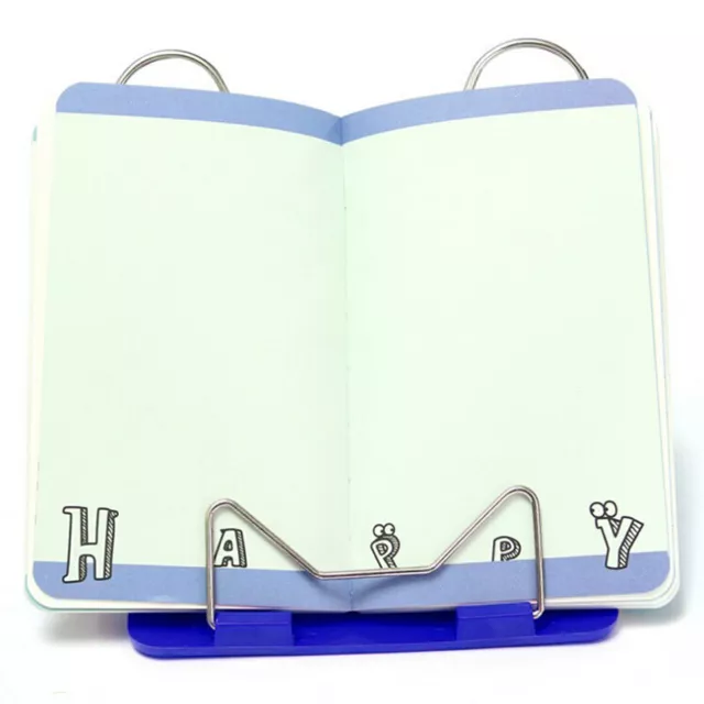 1Pc Adjustable Angle Portable Reading Book Stand Text Book Document Holder   BII