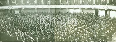 1935 NAPOLI TEATRO POLITEAMA Soldati durante uno spettacolo Compagnia DE FILIPPO