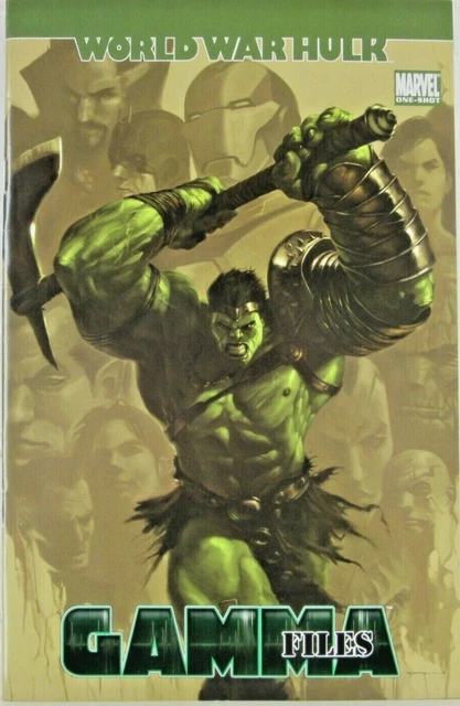 World War Hulk; GAMMA FILES #1 Direct Edition 2007 One Shot Marvel Comics VF/NM