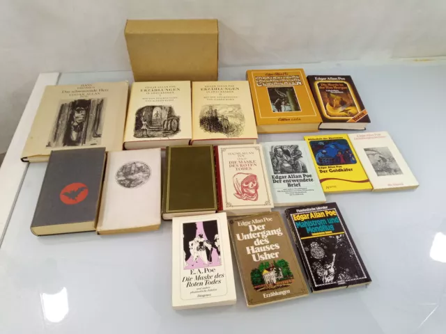 Konvolut 15 Bücher: Verschiedene Geschichten und Erzählungen von Edgar Allan Poe 2