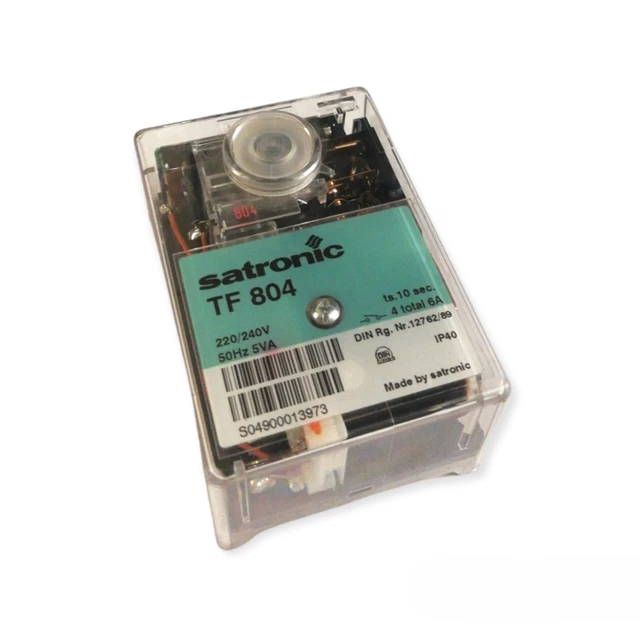 SATRONIC ELECTRICAL PANEL Control Unit Relay Tf 804 Boiler 96.01