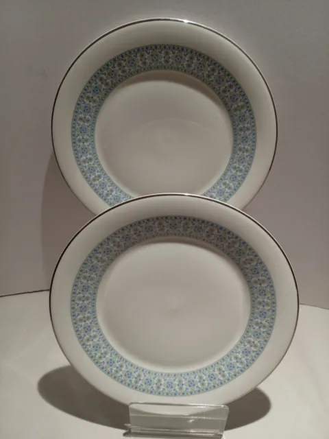 Royal Doulton Counterpoint H5025 Pattern 23cm Plates  x2