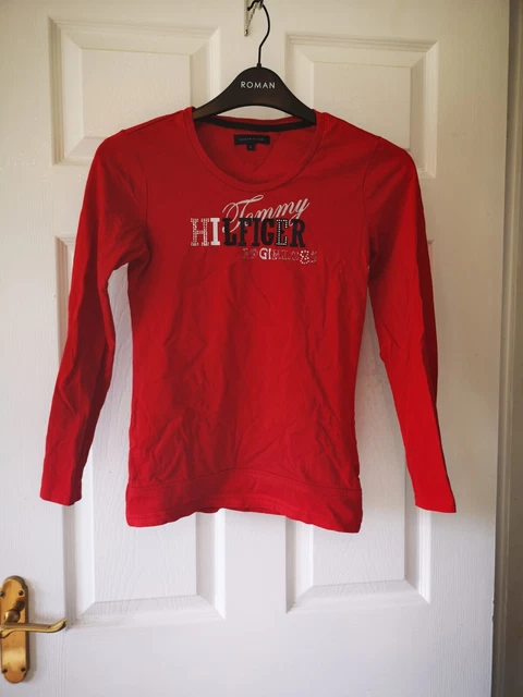 Tommy Hilfiger Long Sleeve Girls T-shirt Age 12