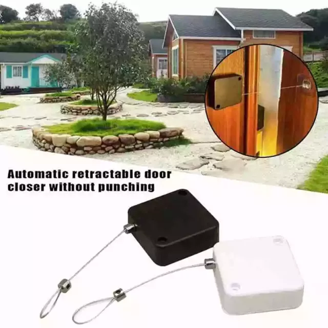 Punch-free Automatic Sensor Door Closer Automatically Close for All DoorsTKE^RQ