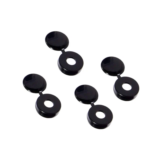 200 Pcs Möbelschrauben Dekorative Aufklappbarer Schraubdeckel Wagen