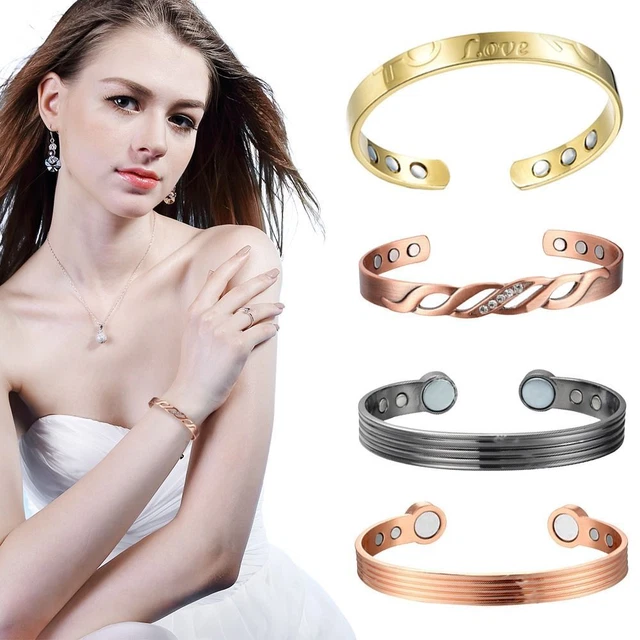 Pulsera Magnético Manguito Drenaje Linfático Magnetoterapia Pulseras