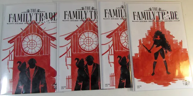 The Family Trade Lot of 4 #1,2 x3 Image Comics (2017) NM 1st Print Comic Books